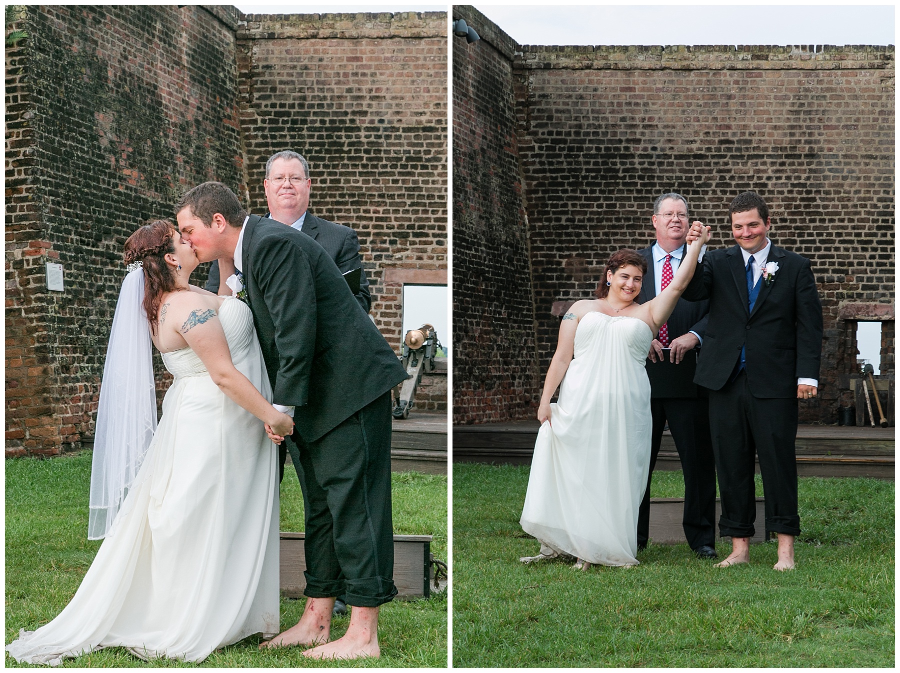 Savannah wedding, old fort jackson, historic wedding, stormy wedding, navy and coral wedding, wedding photographer