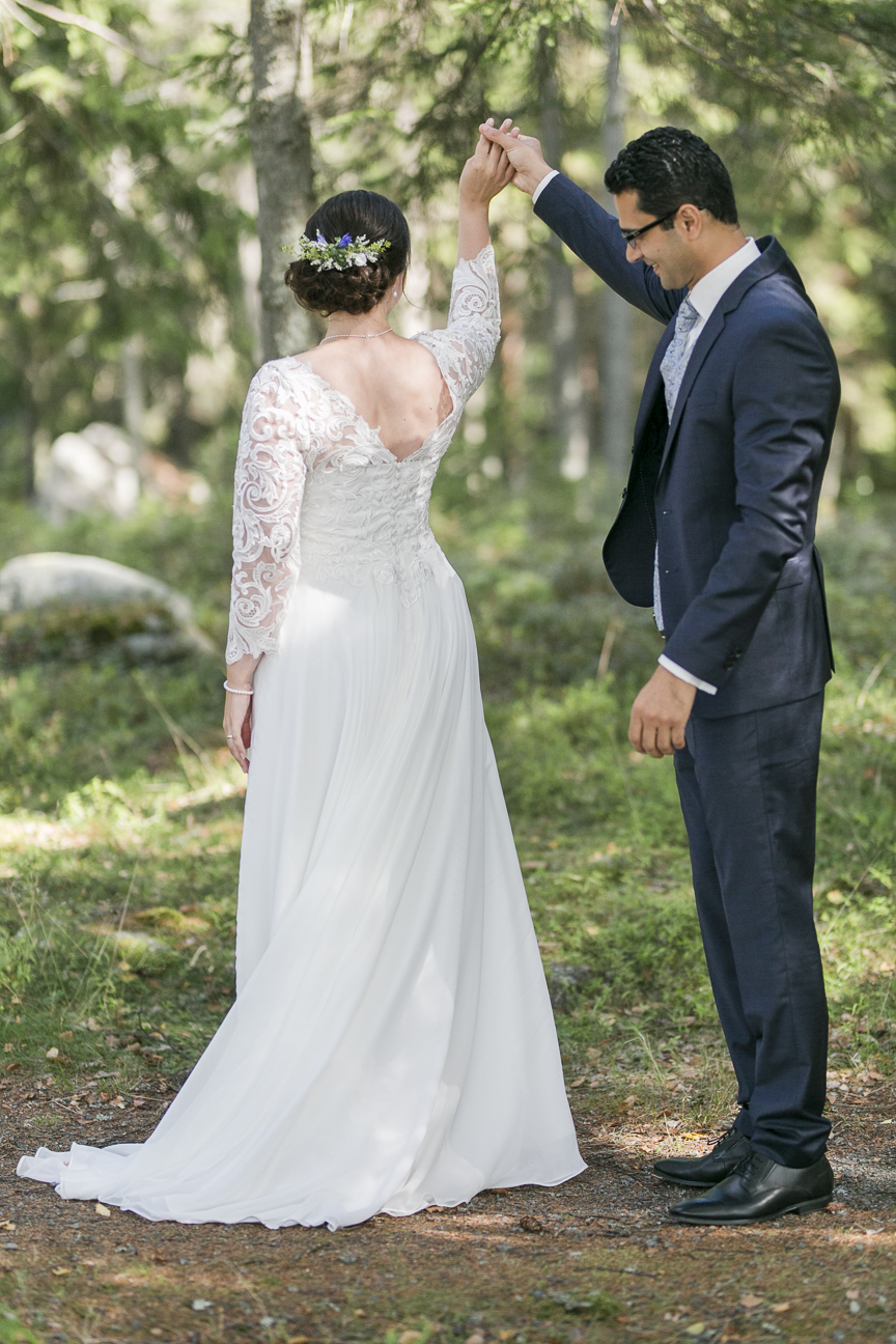 wedding photography, nc photographer, forest wedding, bride