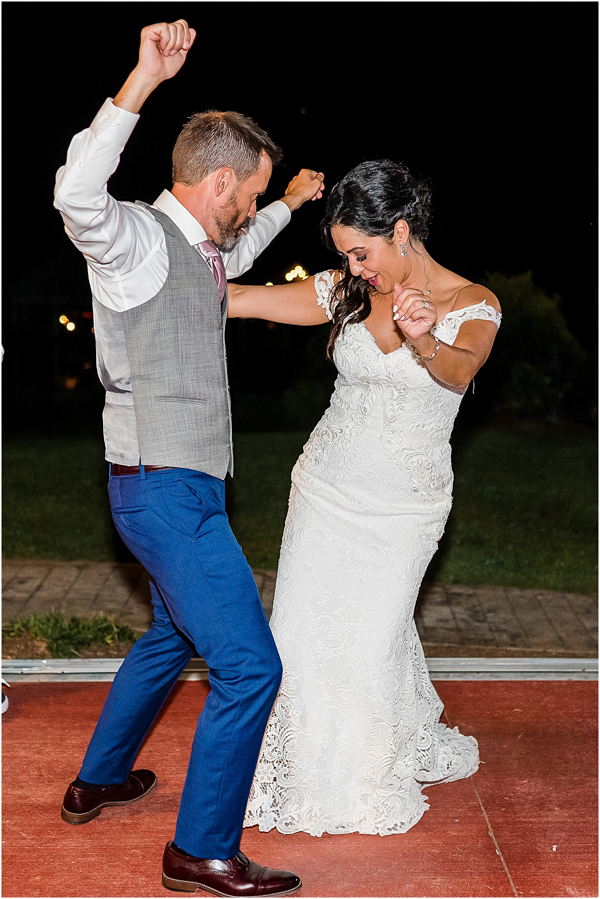 Koy and Melissa dancing 
