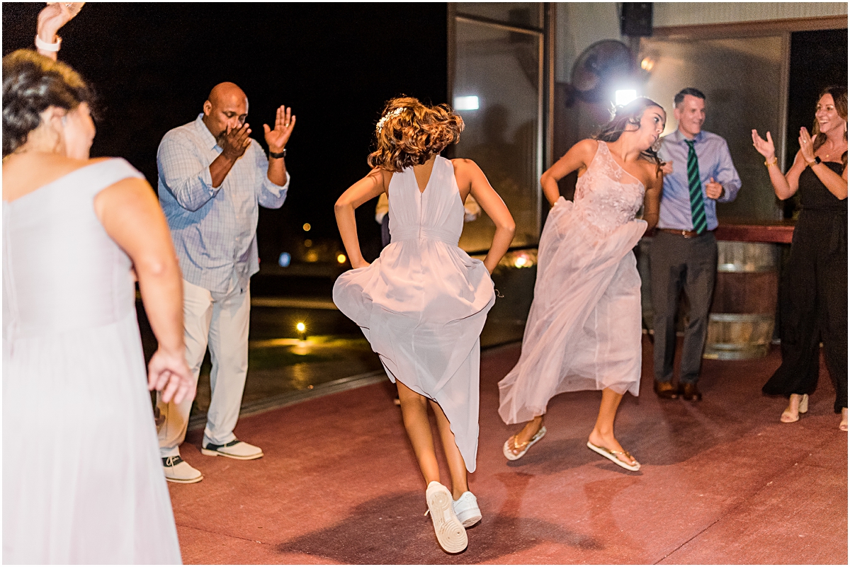 Dancing at reception