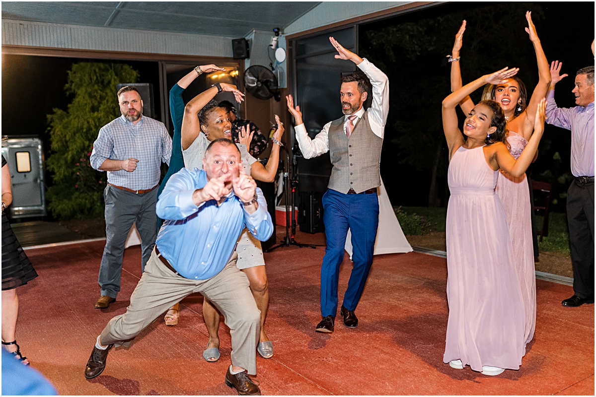 Dancing and having fun